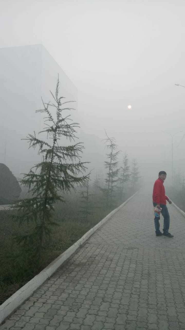 С КПП не видно фабрику