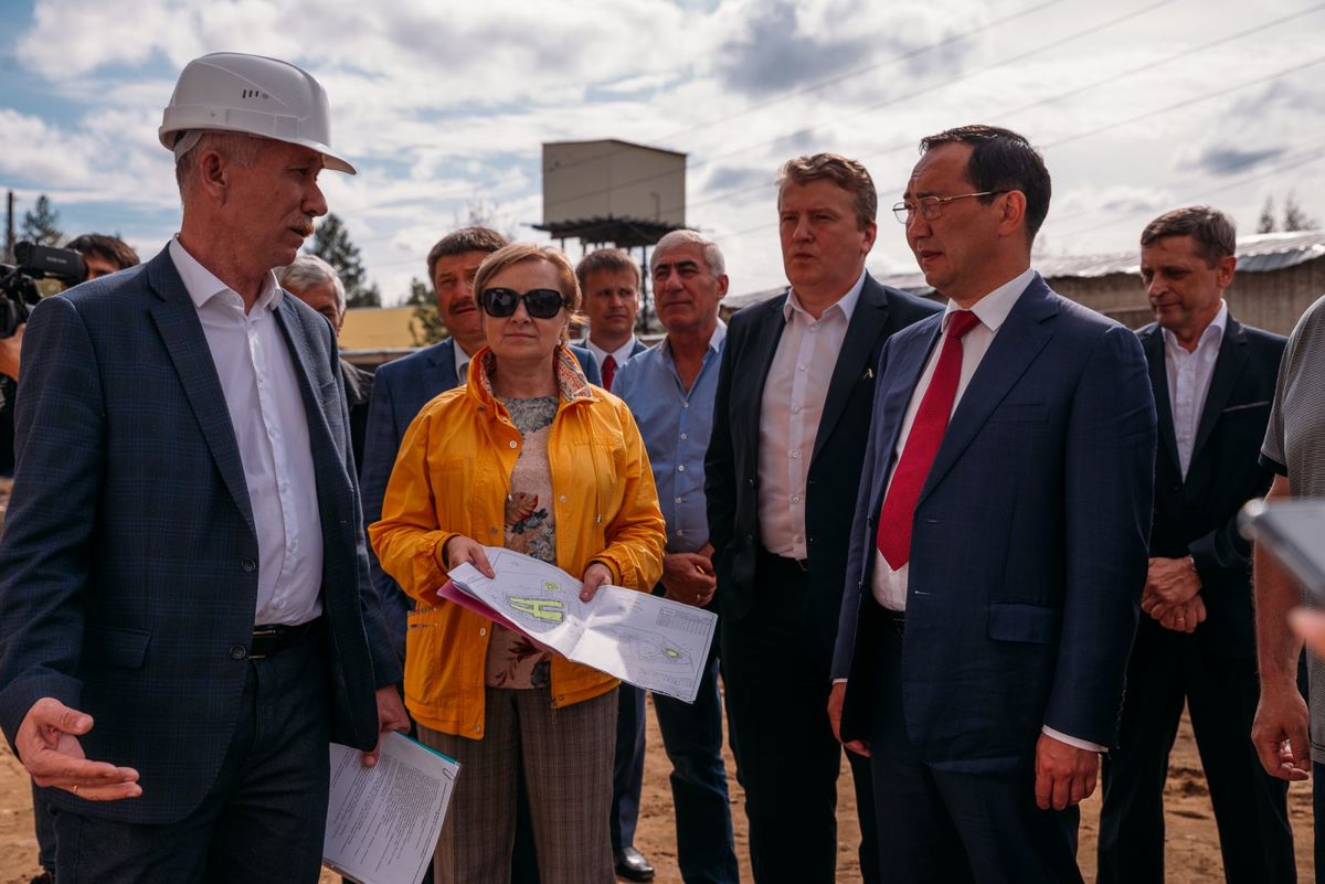 Айсен Николаев посетил Алданский район