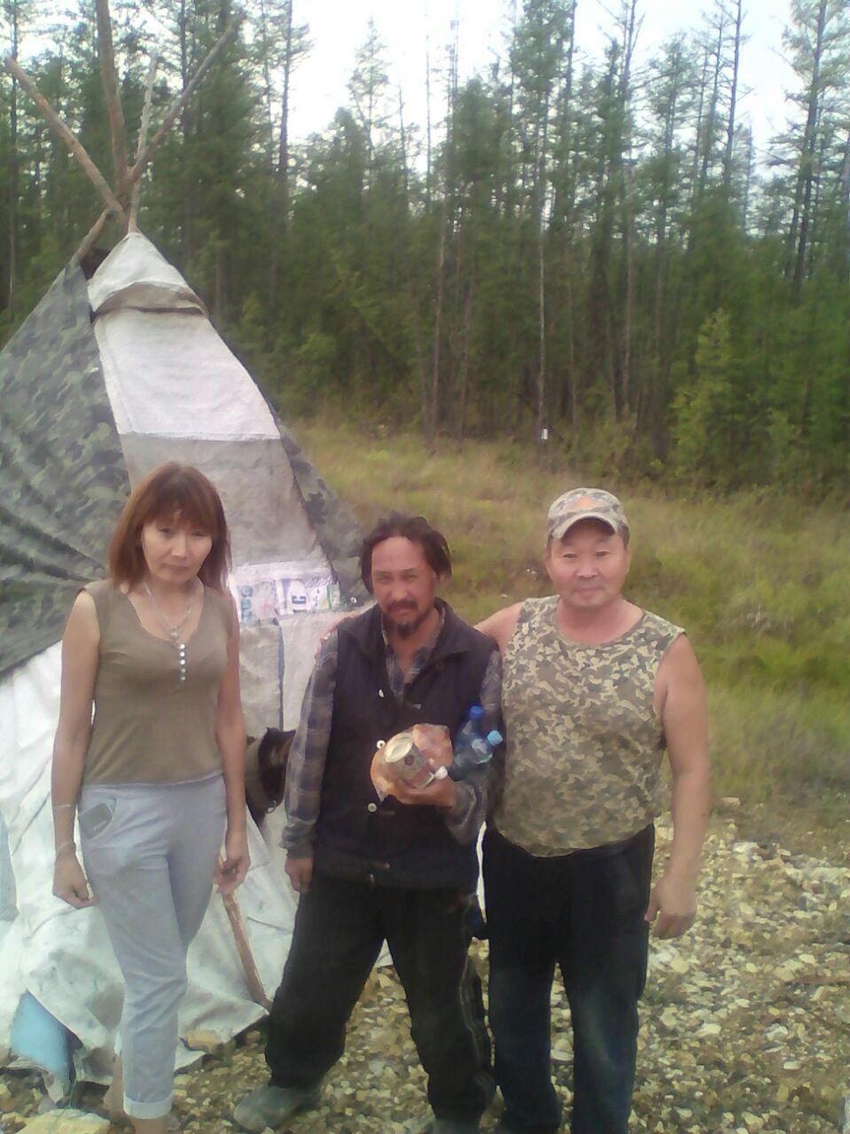 Якутский ходок, направляющийся пешком к Путину, обнаружился возле Алдана
