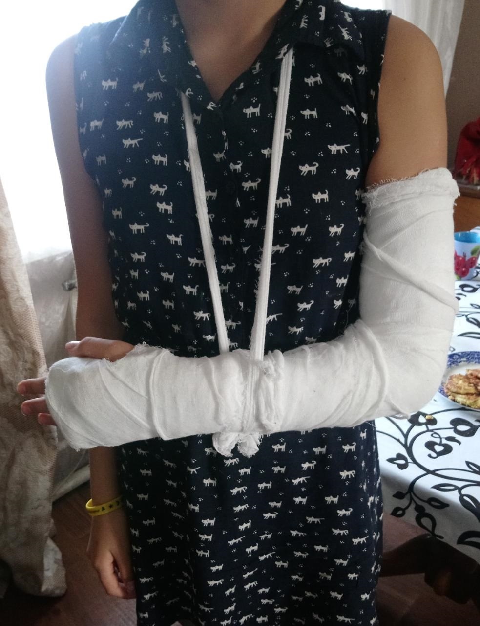 Школьница сломала руку на «Кроссе нации» в Якутске (видео)