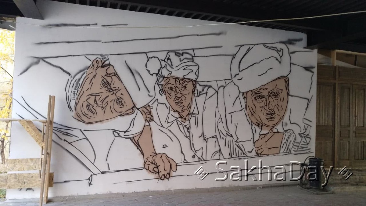 В 202 микрорайоне Якутска появится знаменитая троица из фильмов Гайдая