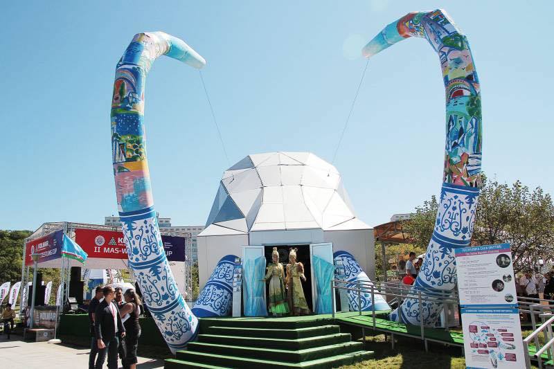 Фотофакт: На ВЭФ открылся павильон Якутии