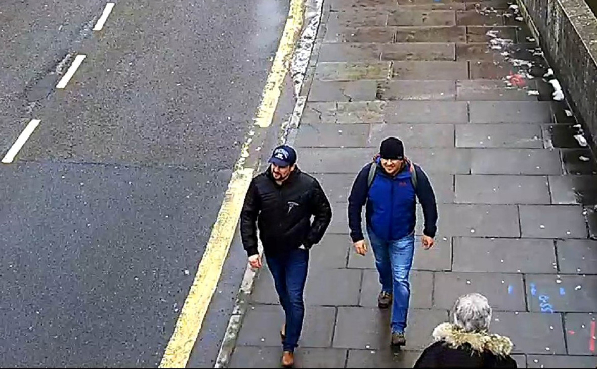 Британия назвала имена подозреваемых в отравлении Скрипалей