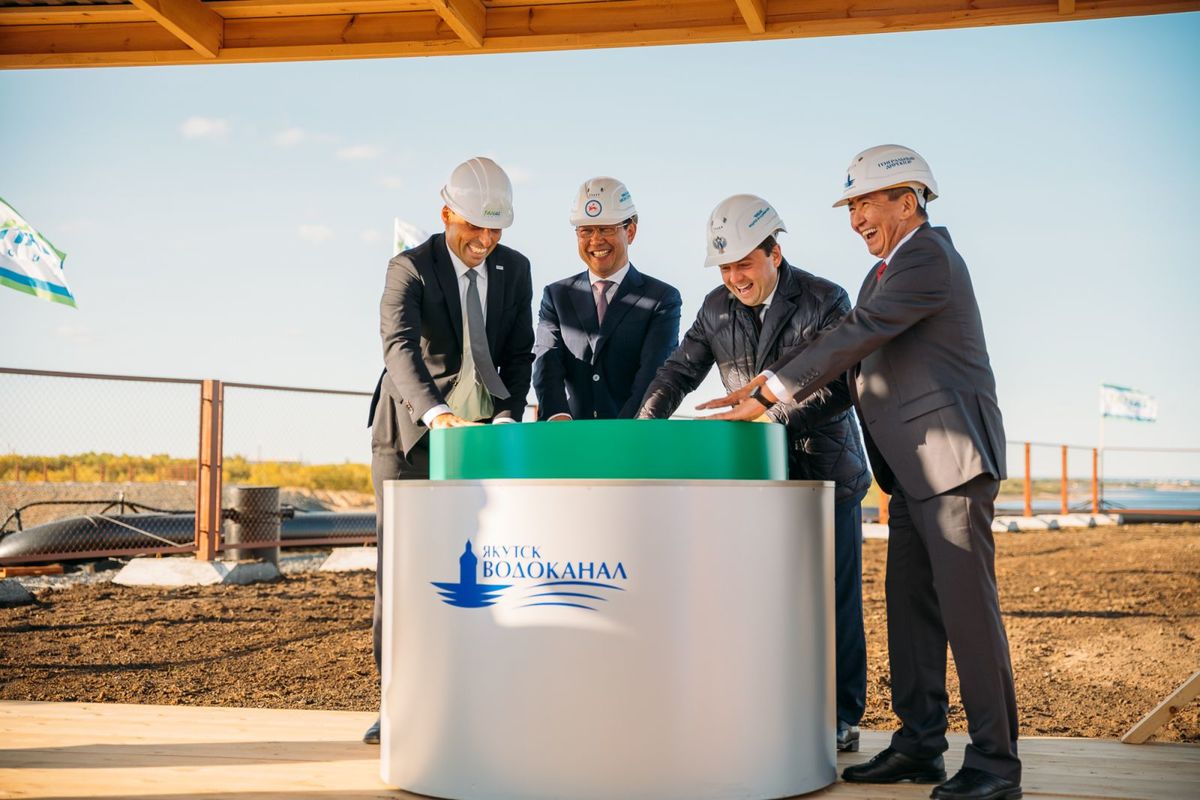 Айсен Николаев: «Запуск нового водозабора и водоочистных сооружений улучшит качество жизни в Якутске»