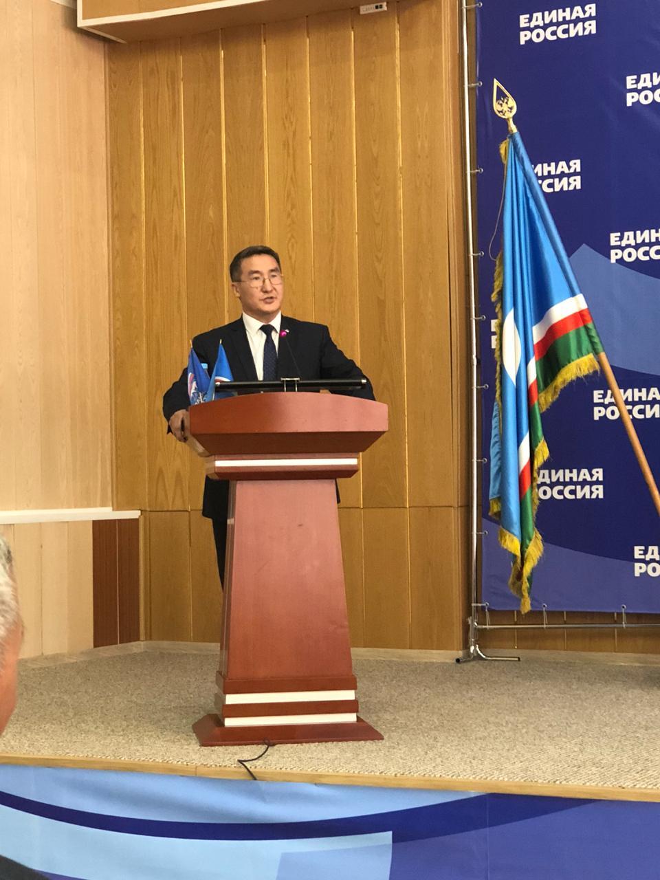 Петр Гоголев выдвинут в качестве кандидата на должность спикера Ил Тумэна от "ЕР"