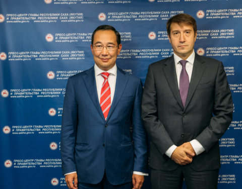 Айсен Николаев встретился с заместителем министра энергетики Российской Федерации Вячеславом Кравченко