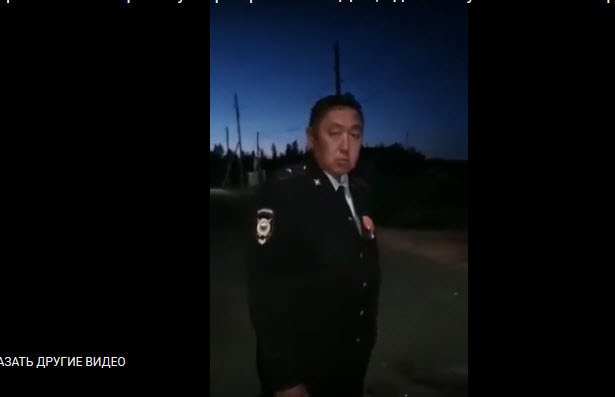 В Сунтаре произошло ДТП с пьяным сотрудником полиции? (видео)