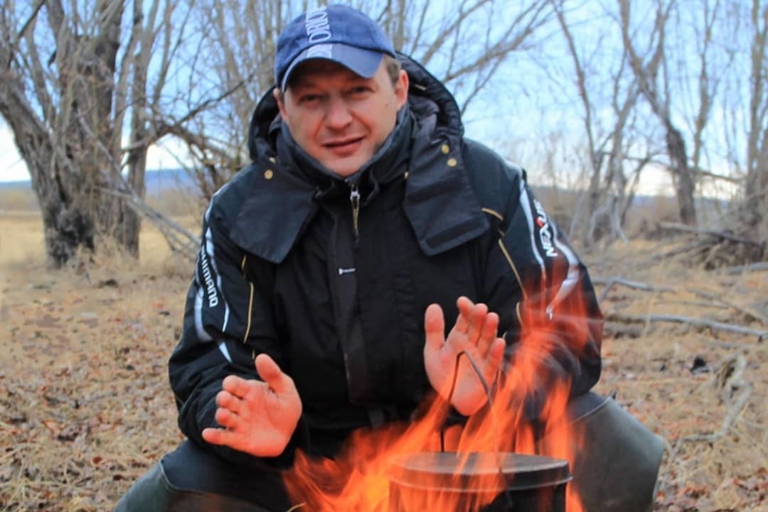 Известный актер Марат Башаров охотится на уток в Якутии