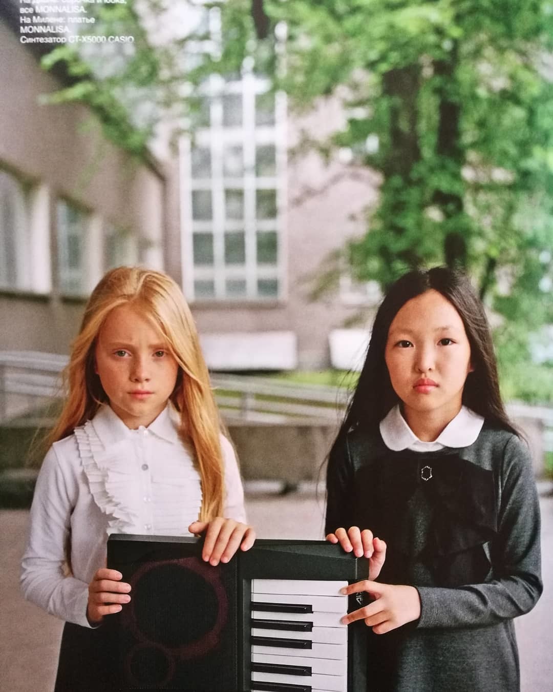 Девочка из Якутии снялась в легендарном модном журнале