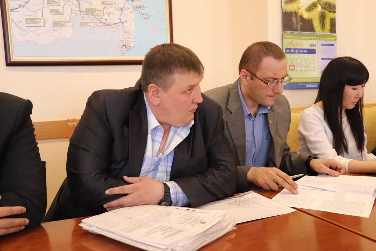 Андрей Холтосунов на одном из совещаний