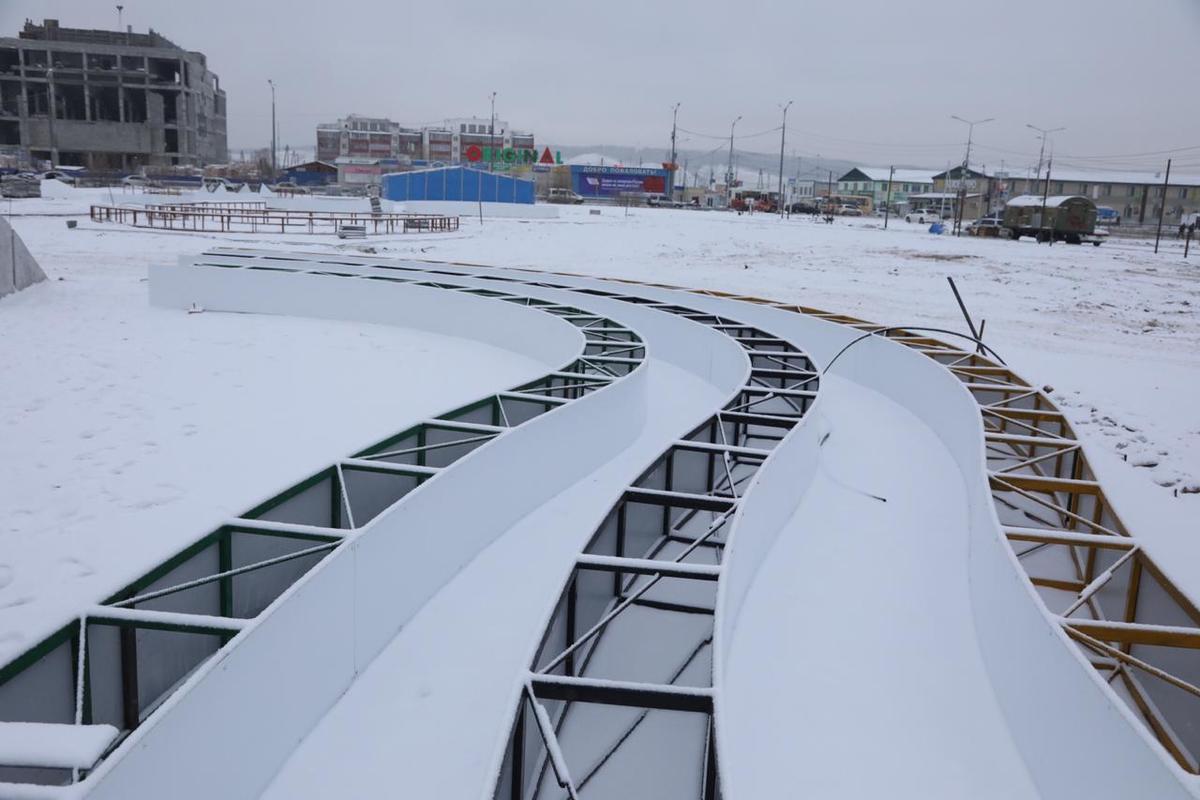 «Ворота Якутска» строятся в спешке