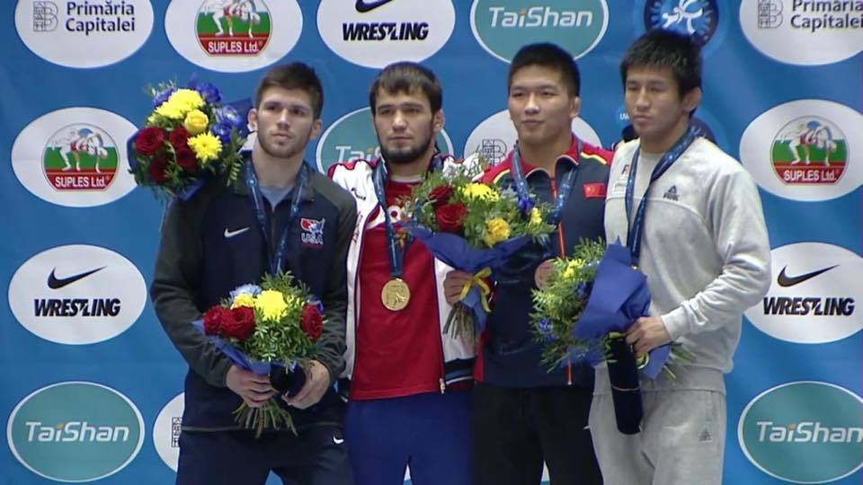 Николай Охлопков завоевал бронзу на чемпионате мира