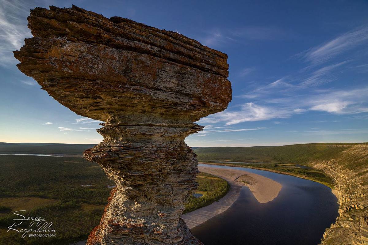 Страж Вечности река Оленек