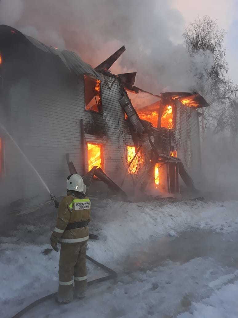 В Пеледуе сгорел жилой дом