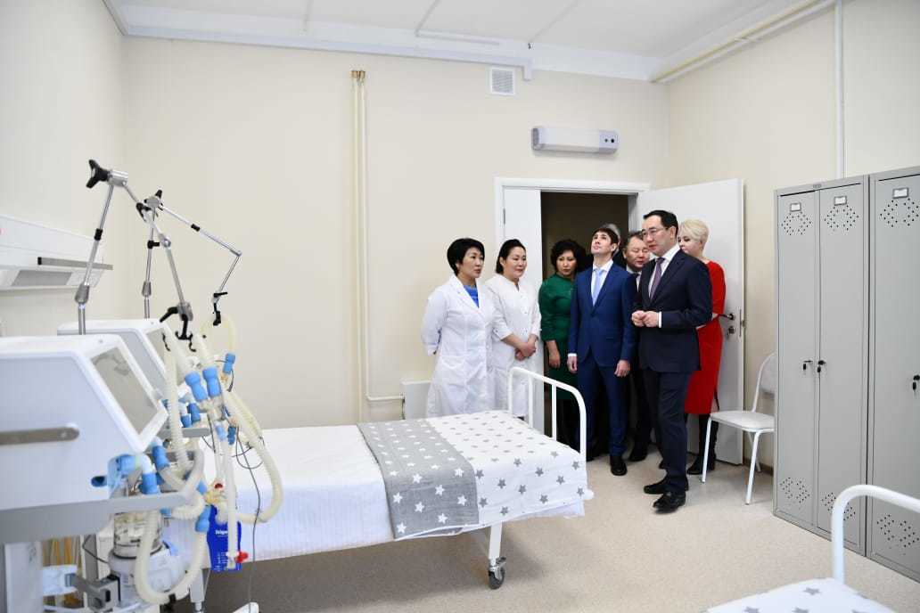 Айсен Николаев открыл радиологическое отделение Онкодиспансера