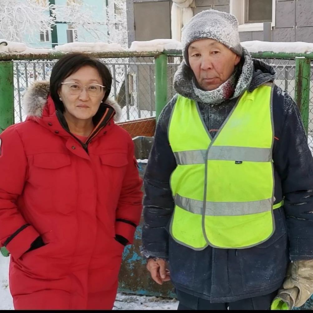 Мэр Якутска проверила вывоз мусора