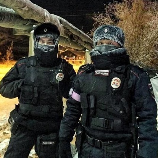 В МВД Якутии запустили снежный флешмоб