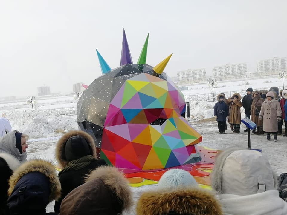 Фотофакт: В Якутске открылся арт-объект