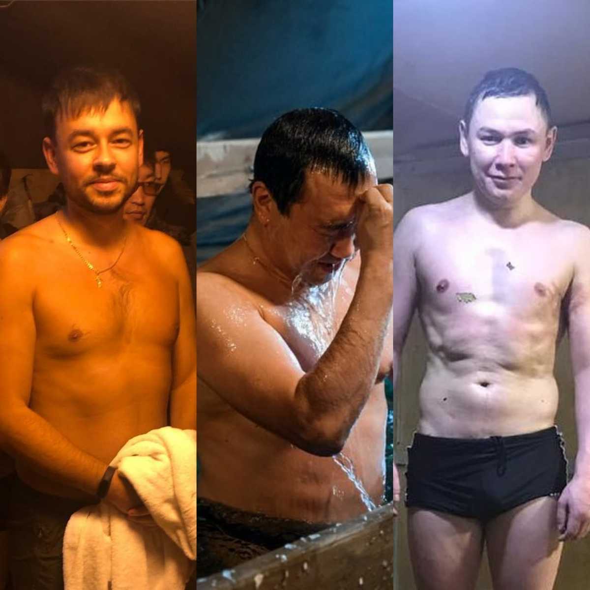 Якутские политики, спортсмены и блогеры окунулись в крещенскую прорубь