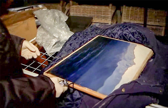 «Стерх»: "Пейзаж "Ай-Петри.Крым" не был включен в список застрахованных на период экспонирования картин"