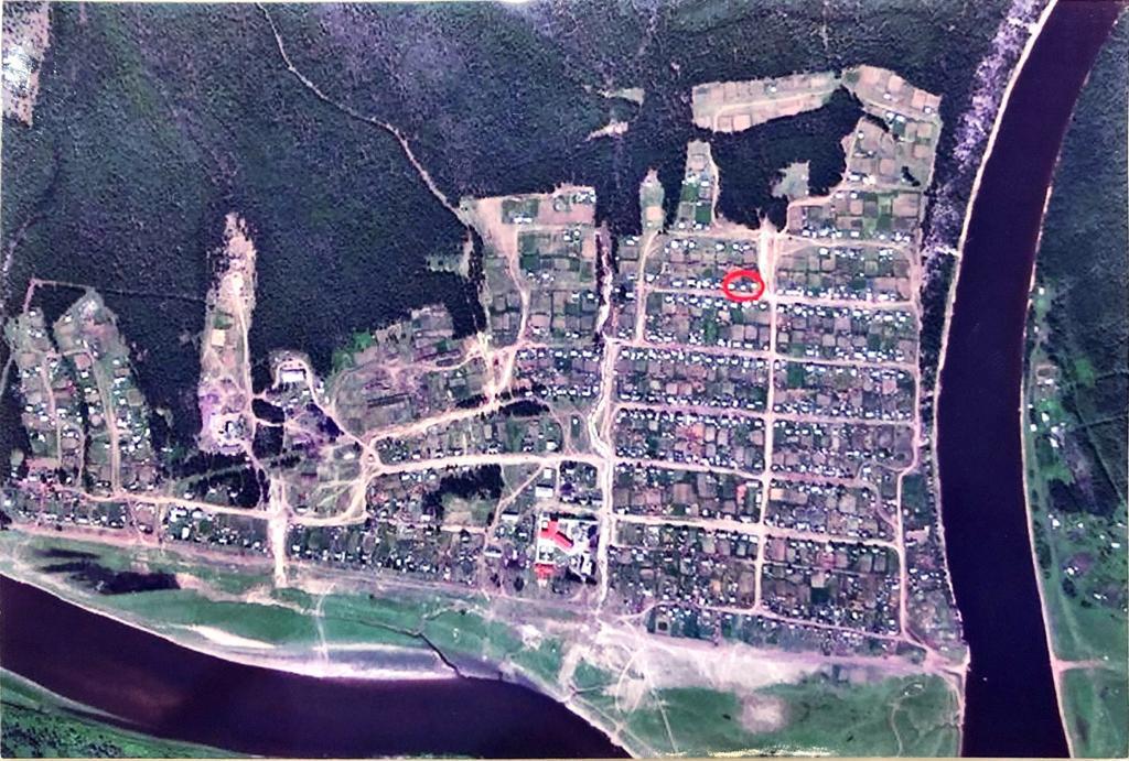 Район поисков детей в лесу