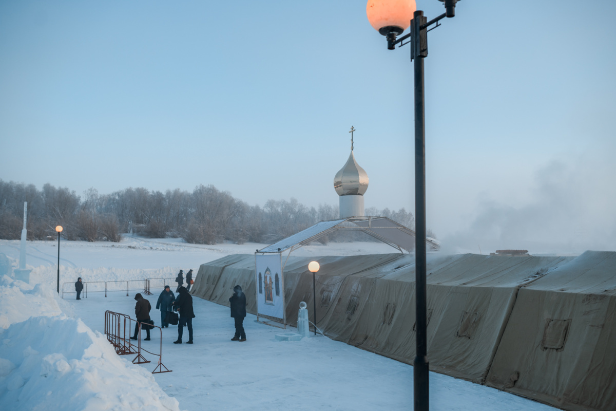 В Якутии крещенские купания посетило более 27 тысяч человек