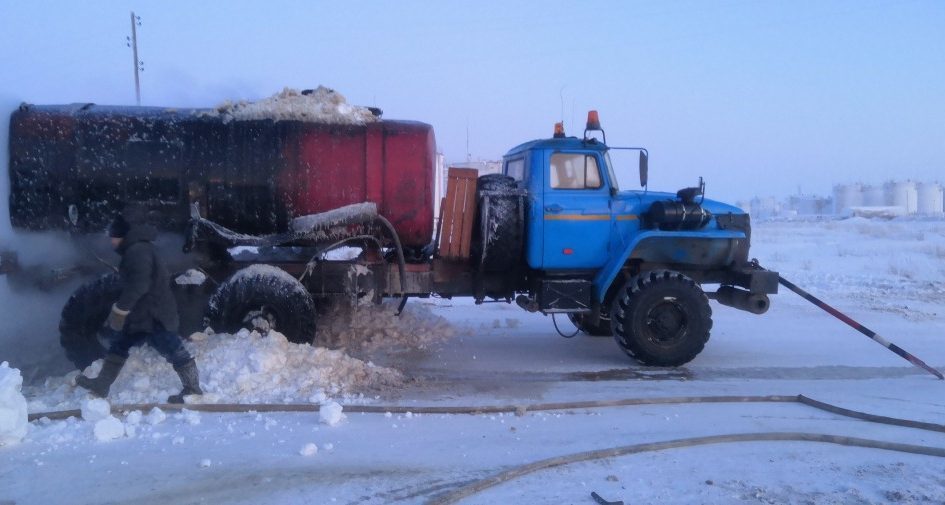 В Анабарском районе погиб водитель автоцистерны