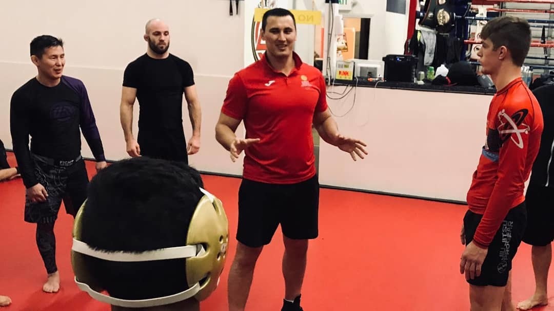 Айаал Лазарев провел мастер-класс для бойцов ММА в Сан-Франциско