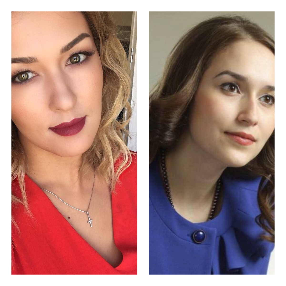 Вероника - слева, Ирина - справа