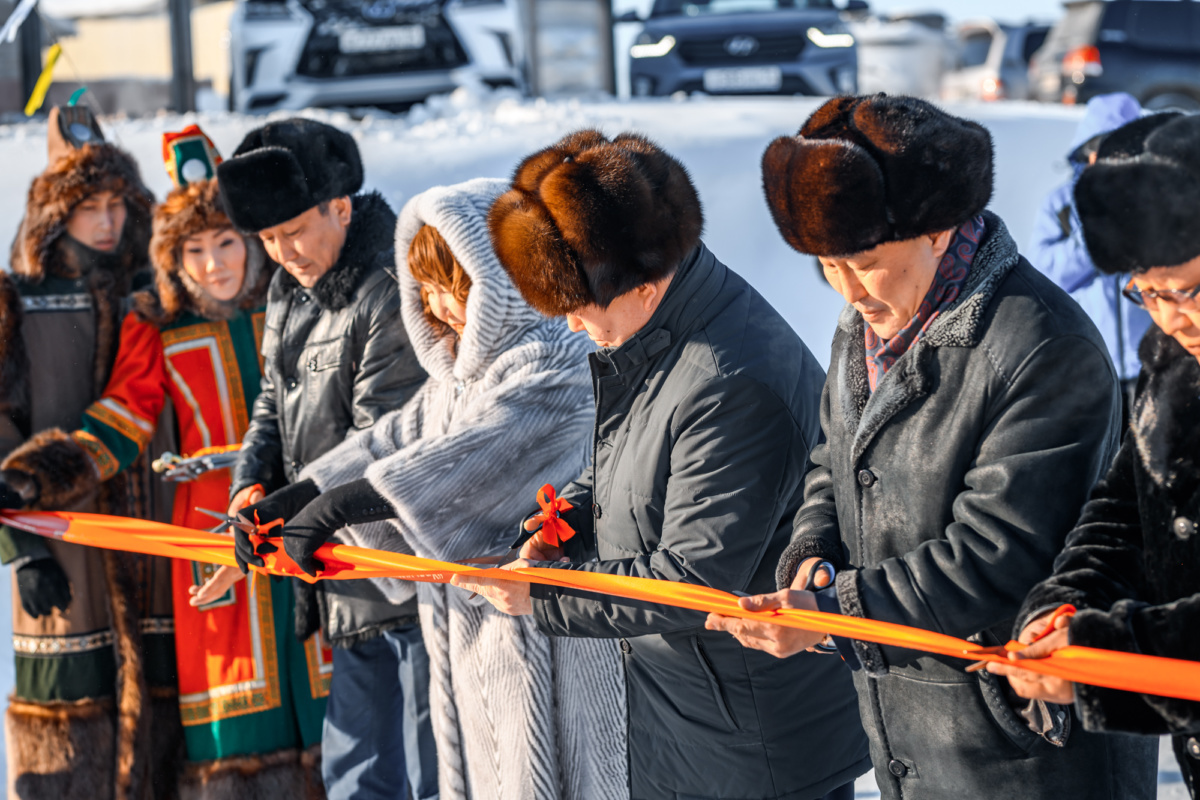 В селе Петровка Мегино-Кангласского улуса открылся новый квартал, котельная и детский сад