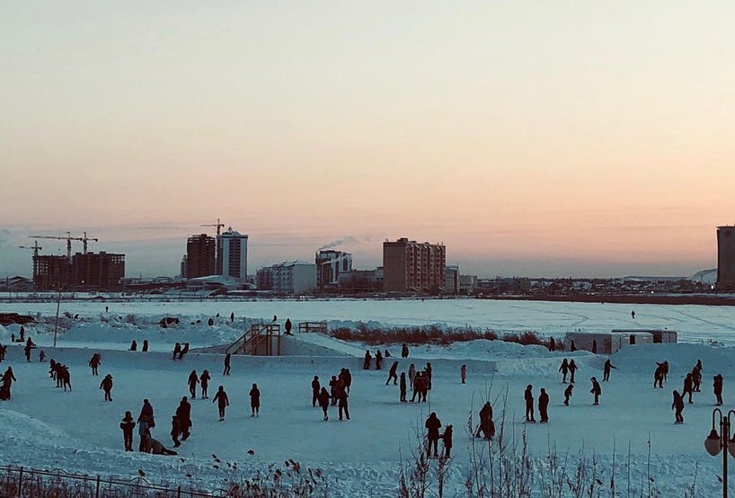 Владимир Солодов отметил сходство современного Якутска с пейзажем Брейгеля