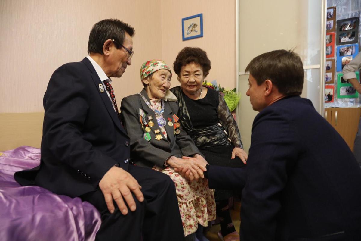 Жительница Якутска справила 100-летний юбилей