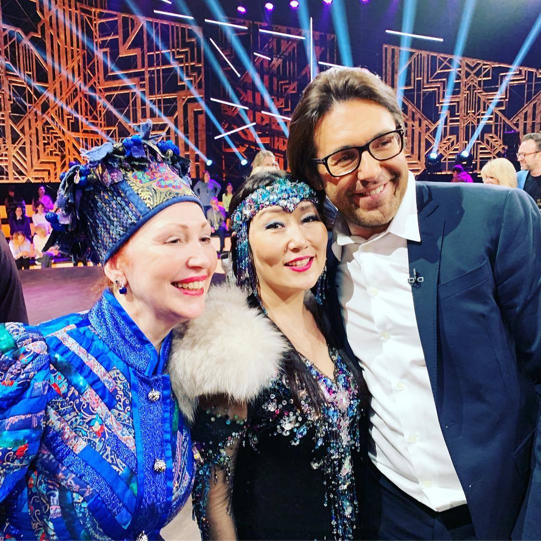 Якутская певица Саина приняла участие в съемках программы "Привет, Андрей"