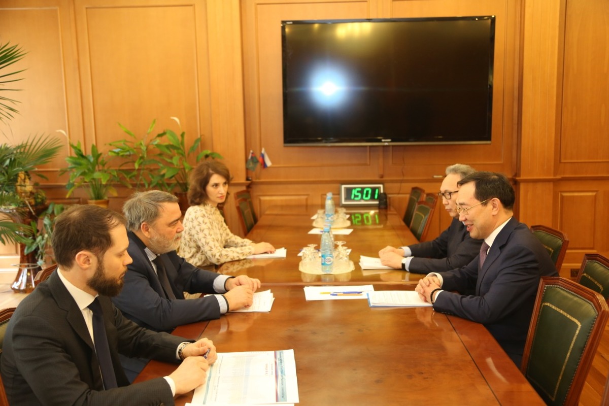 Глава Якутии встретился с руководителем Федеральной антимонопольной службы