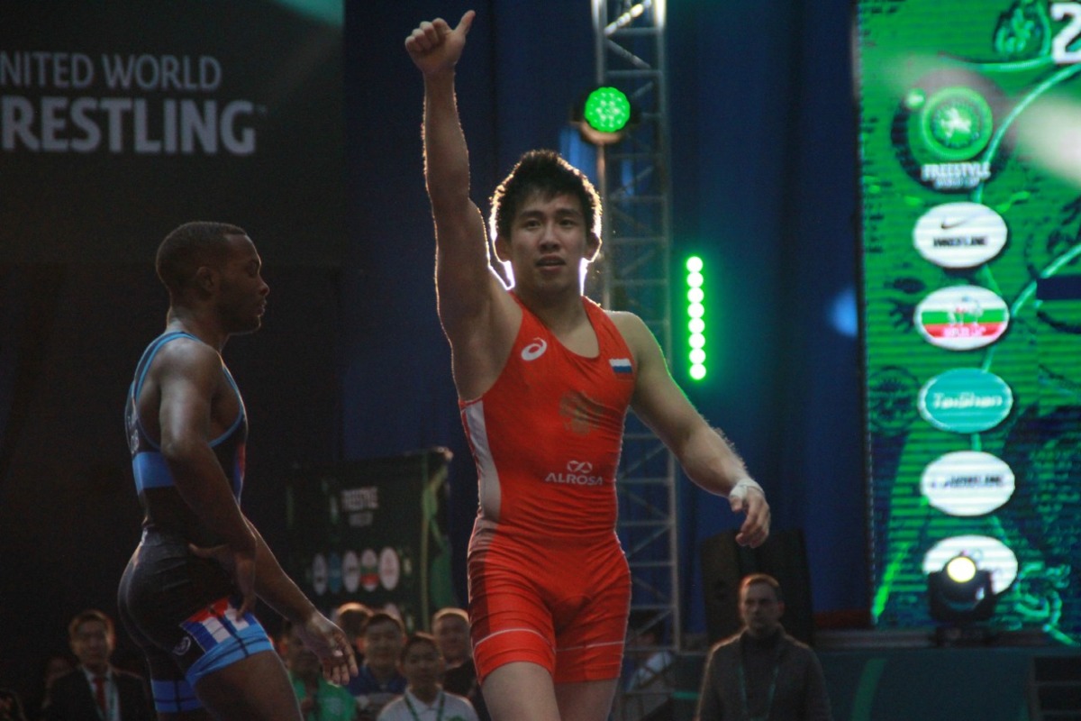 Арыйаан Тютрин приносит первую победу сборной России на Кубке мира