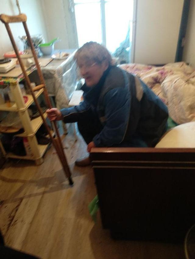 Чиновники проверили информацию о передвигающейся на четвереньках пенсионерке в Якутске