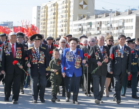 Празднуем День Победы в Якутске