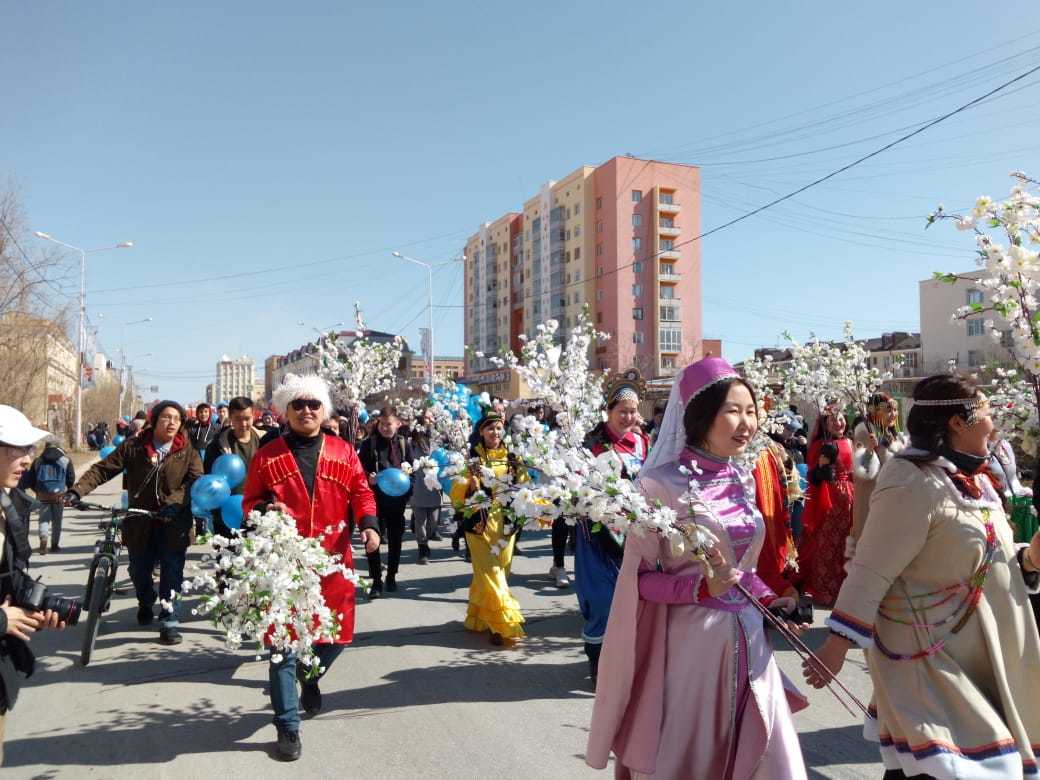 Первомай в Якутске