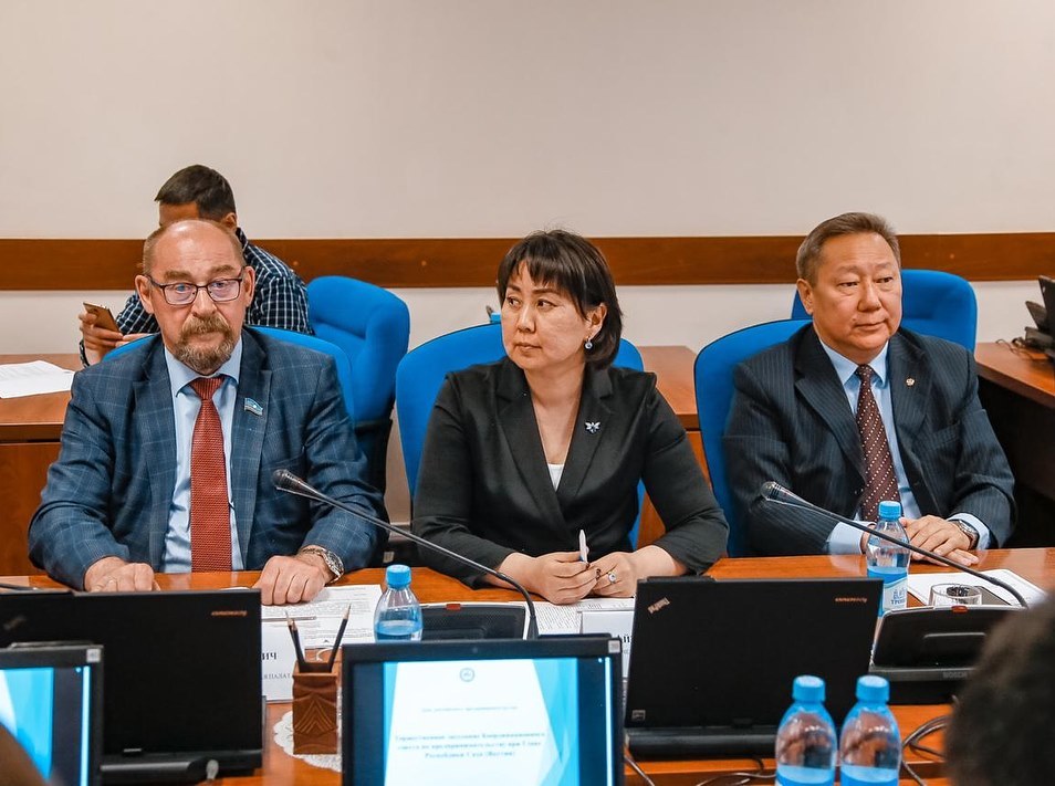 Фото заседания Координационного совета при Главе Республики Саха (Якутия)