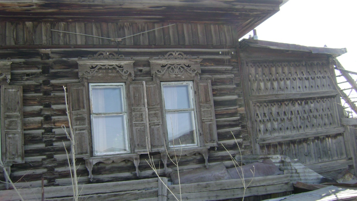 Дом купца Платонова с оригинальной верандой