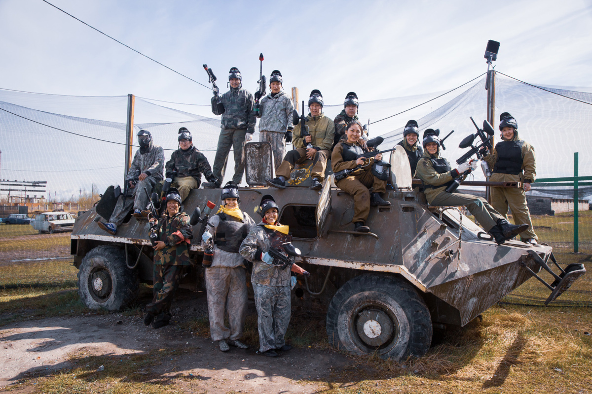 Победили дружно. Компания ЯТЭК организовала корпоративные соревнования по пейнтболу