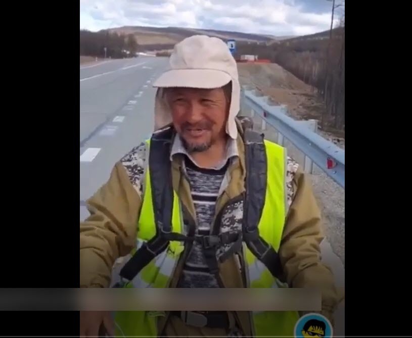 "Весь Дальний Восток кипит!", - ходок в Москву продолжает свой путь