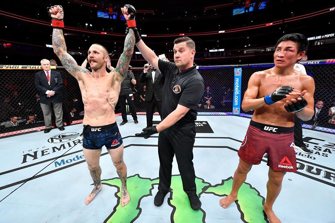 Американцы оценили дебют Попова в UFC