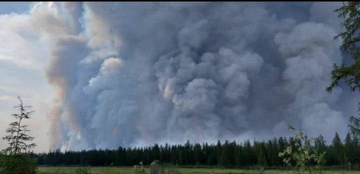 Сколько пожаров действует в Верхоянском районе?