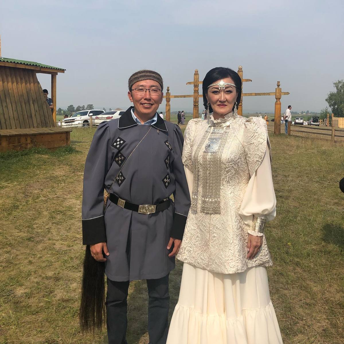 Фотофакт: Мэр Якутска встречает гостей Ысыаха Туймаады