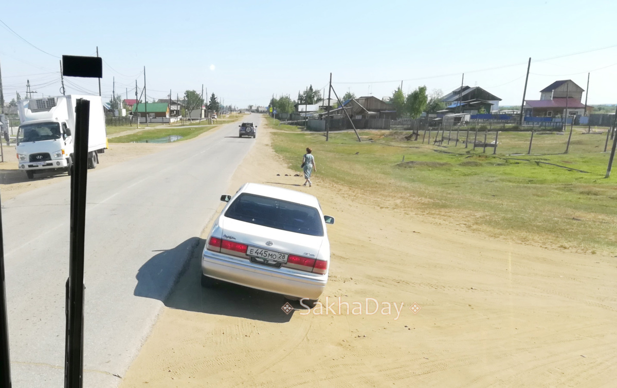 У Тулагинской школы мальчик попал под машину