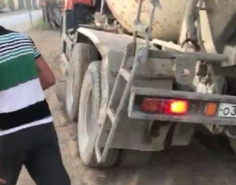 Нарушитель, сливший цементный раствор, оштрафован на сумму 4,5 тысячи рублей