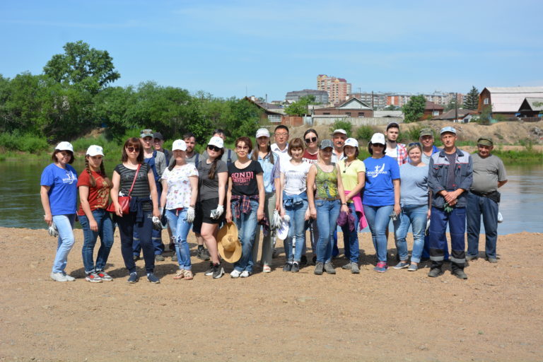 Водоканал г.Улан-Удэ передал эстафету «Чистый берег» коллегам из Иркутска