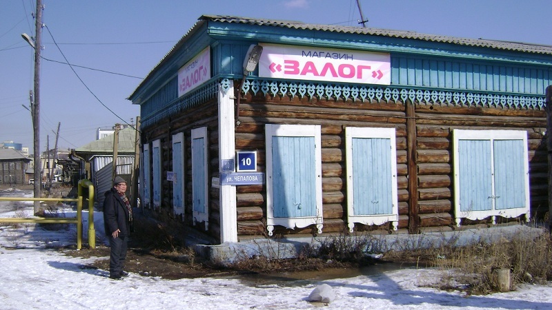 Дом и магазин купца Абрама Мордуховича. Рядом проживал со своей семьей его брат, извозчик Гдаля Борисович.