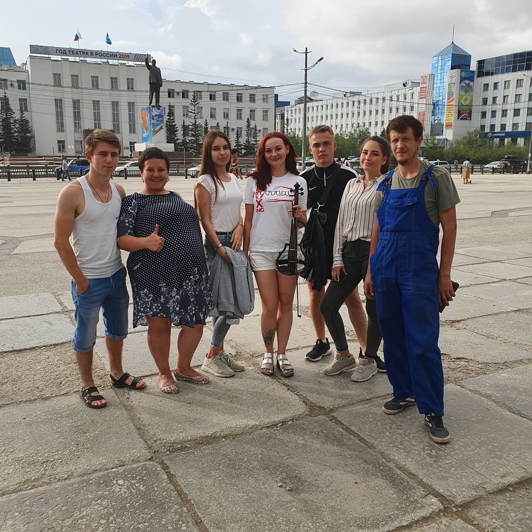 В Якутске музыкантам разрешили играть на площади Ленина по средам (видео)